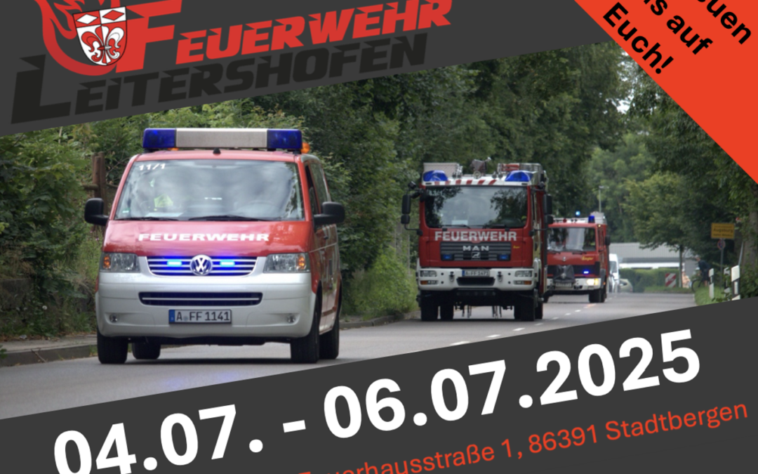 150 Jahre Feuerwehr Leitershofen
