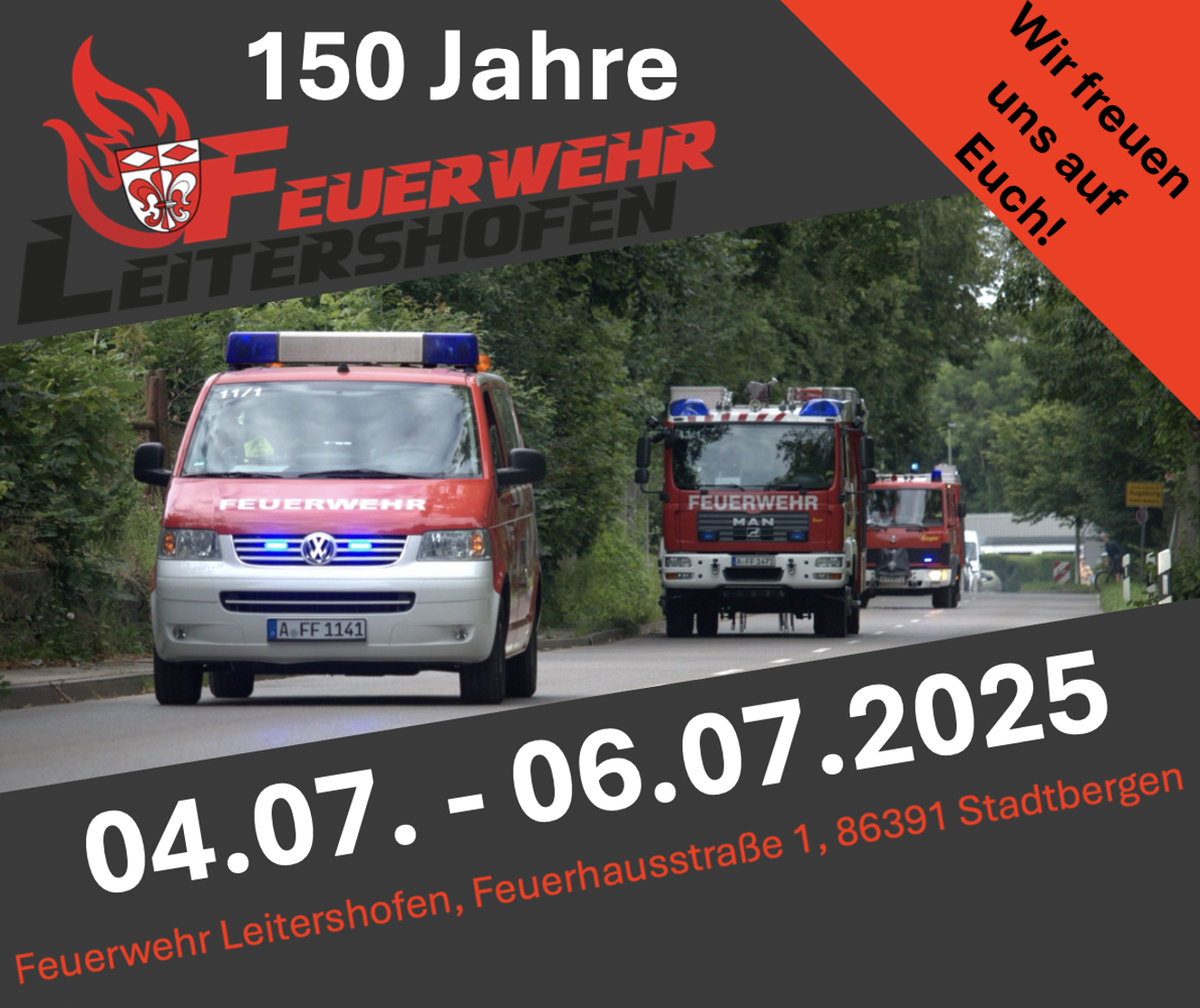 150 Jahre Feuerwehr Leitershofen