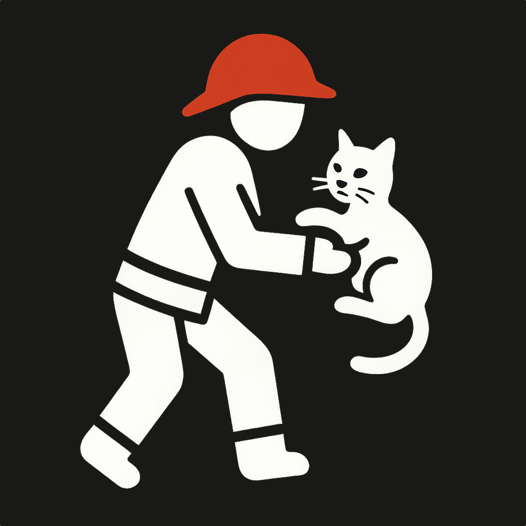 THL Rettung Kleintier Katze