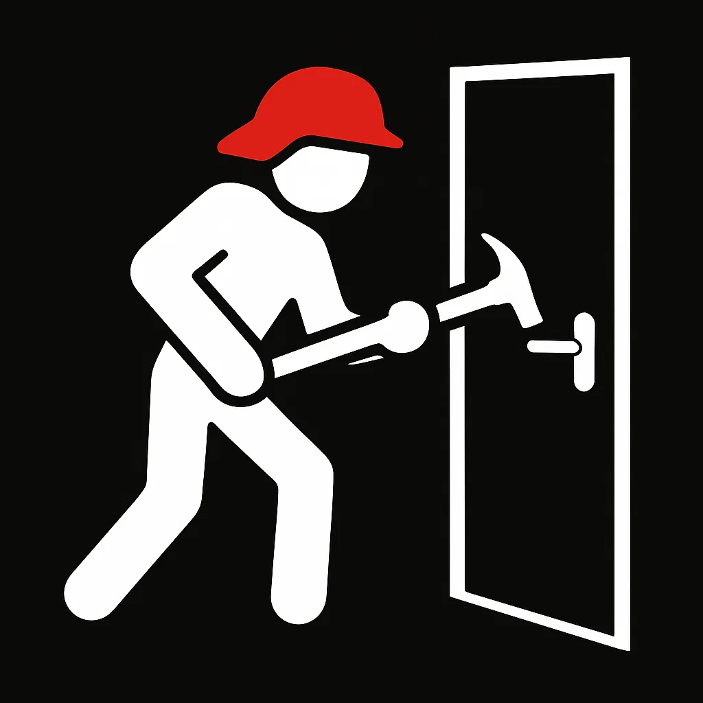 Eilige Wohnungsöffnung
