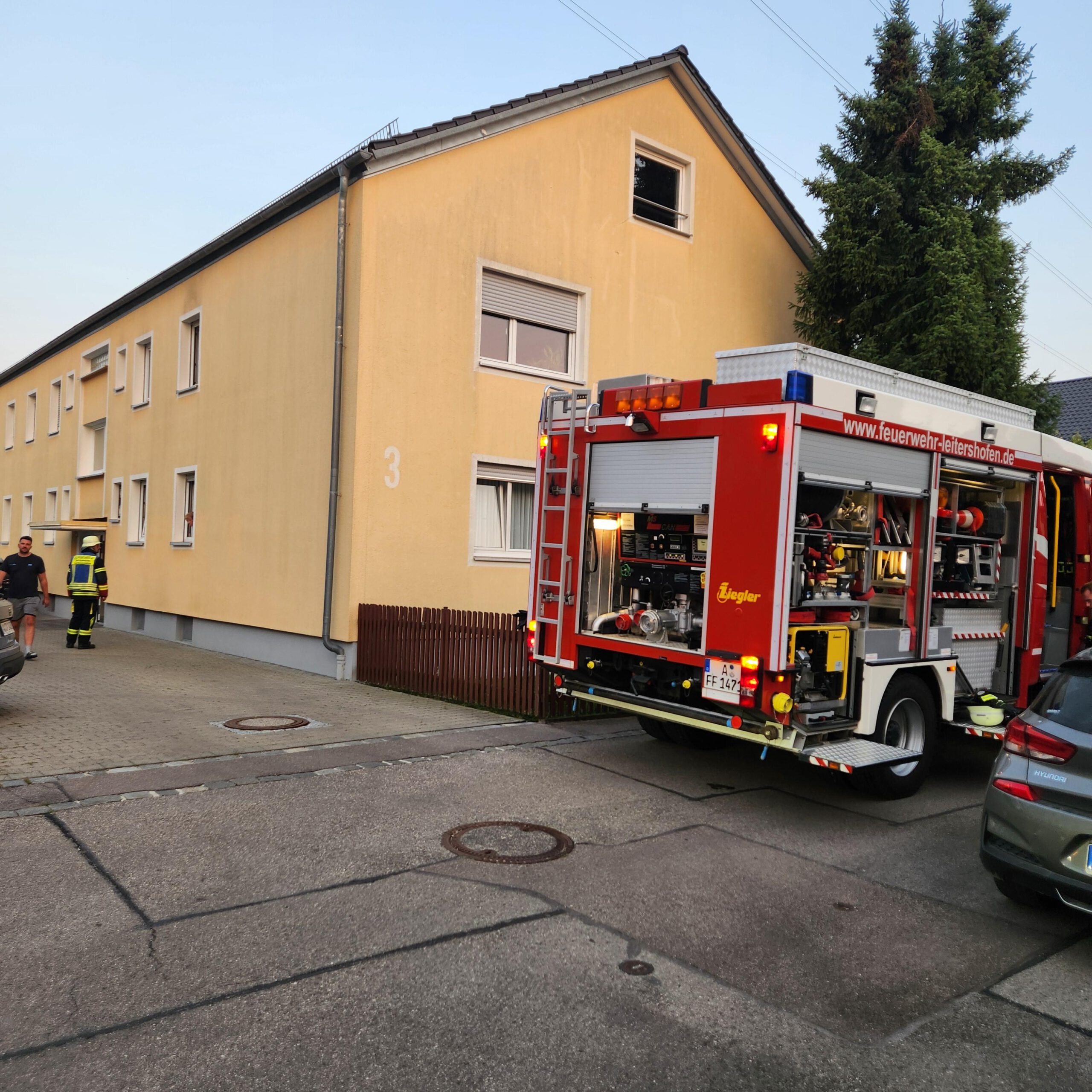 B3 – Brand am Gebäude (26/2025)