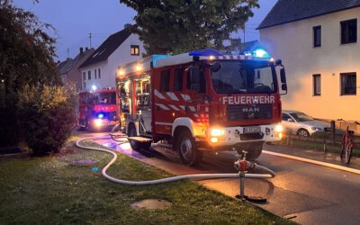Übung im Rahmen der Brandschutzwoche